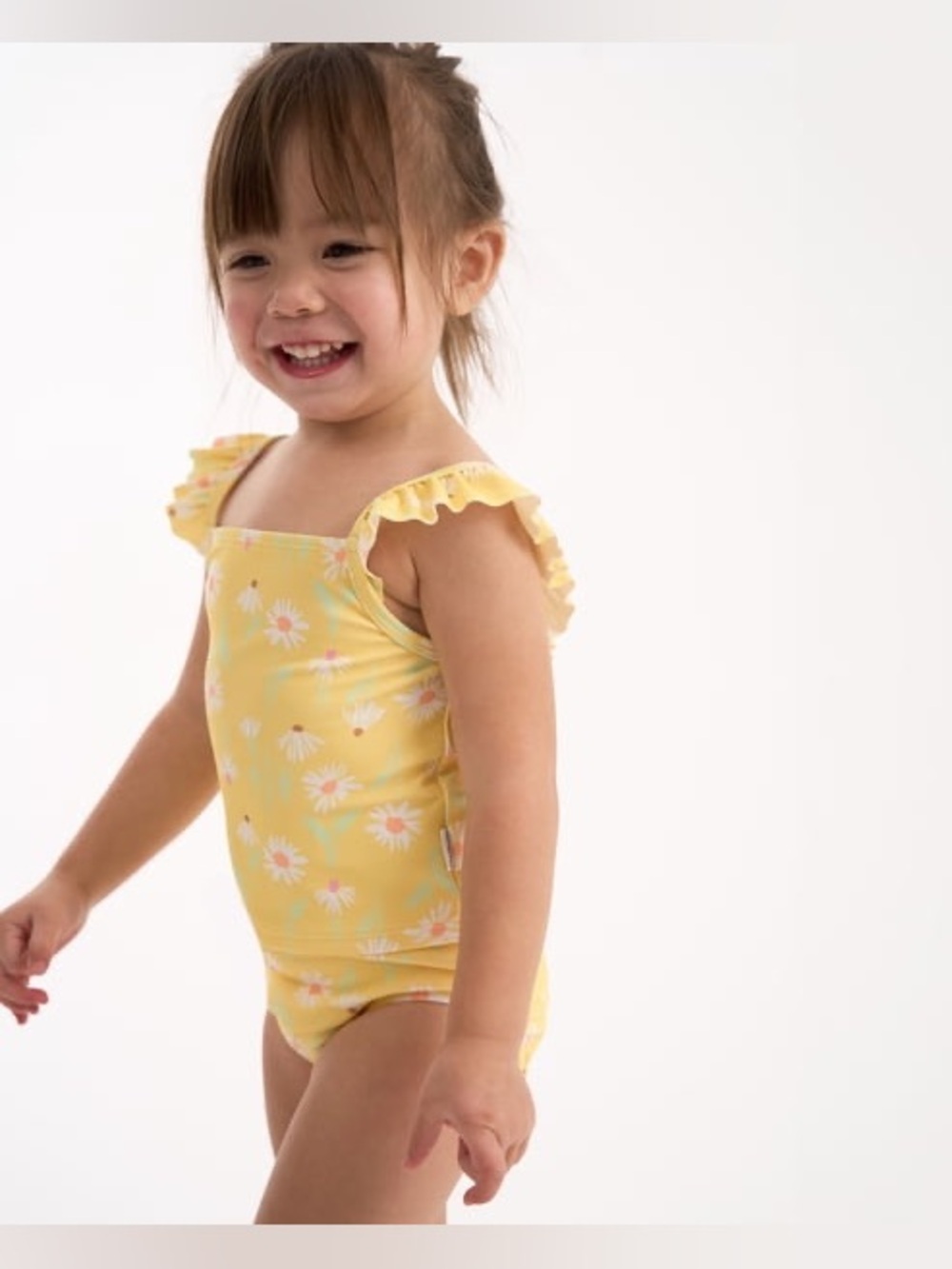 ☀️Gerber Girls Yellow Daise's 🍭Floral Tankini Swimsuit 2T- NWOT - Picture 4 of 7